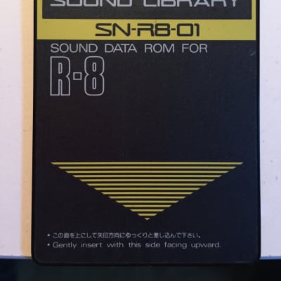 3 tarjetas Roland SN-R8-01 / SN-R8-02 / SN-R8- 05