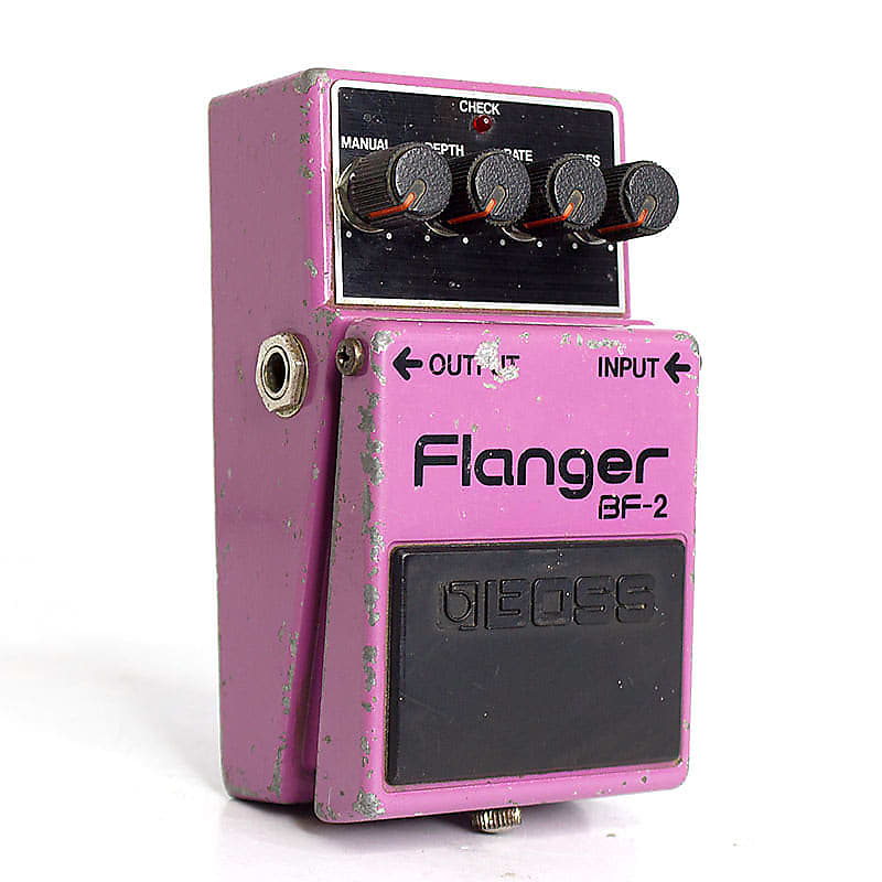 Boss BF-2 Flanger 1980-1984 (Black Label) Made In Japan image 3