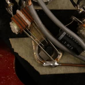Gretsch ASTRO-JET model 2126 w/original strap, polish cloth, and manual 1965 Red image 25