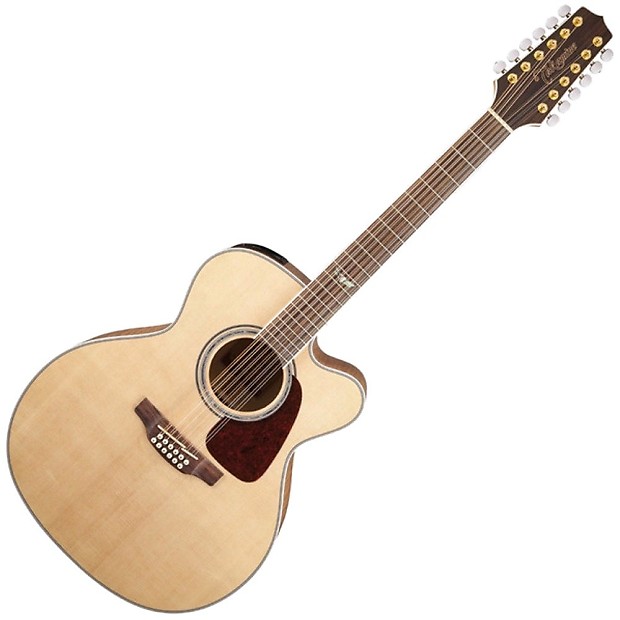 Takamine GJ72CE-12 NAT G70 Series 12-String Jumbo Cutaway Acoustic/Electric Guitar Natural Gloss image 1