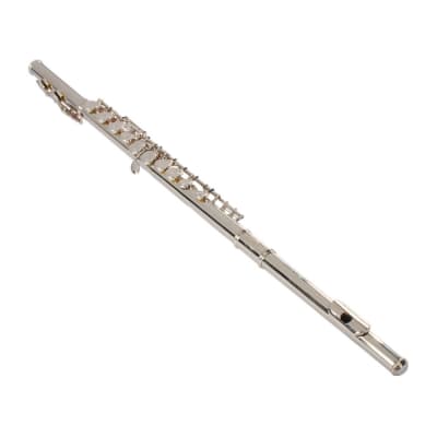 Nickel Plated C Closed Hole Concert Band Flute 2020s - Silver image 2