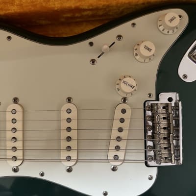 Fender American Vintage '62 Stratocaster 2000s - Sherwood Green image 4