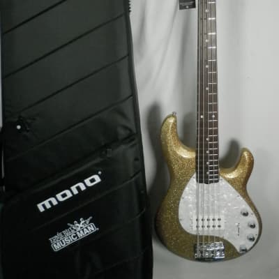 Ernie Ball Music Man StingRay Special H Genius Gold 5-string bass w/ case NEW Sting Ray 5 for sale