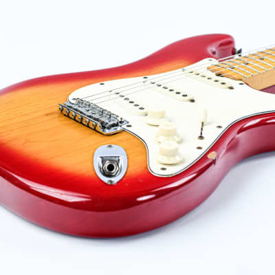 Fender Stratocaster Dan Smith Era Cherry Sunburst 1982 image 12