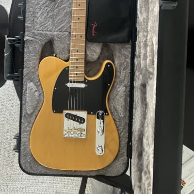 Fender Limited Edition American Professional II Telecaster - Roasted Maple Fingerboard - Butterscotch Blonde Ash Body w/ Fender Molded Hardshell Case for sale