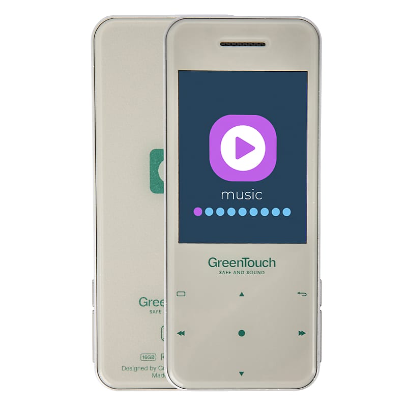 Greentouch X5II Kosher 16GB Bluetooth MP3 Player (Silver) Reverb