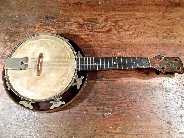 J.T.C.L Handel Concert GH S George Houghton and Son vintage banjo banjolele 1930s Made in Britain