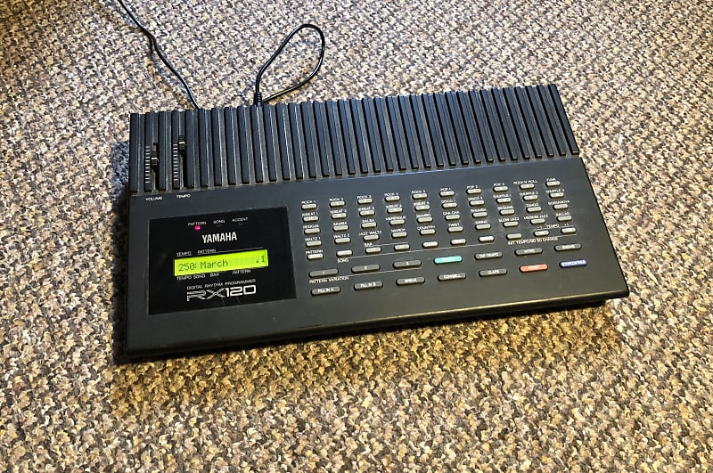 rare Yamaha RX-120 Digital Drum Machine/Rhythm Box, 1980s | Reverb