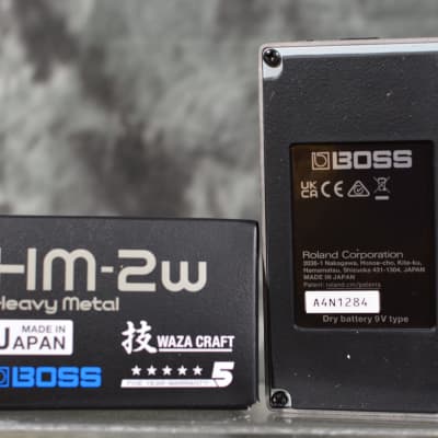 Boss HM-2w Heavy Metal Waza Craft Distortion Pedal w FAST Same Day Shipping! image 2