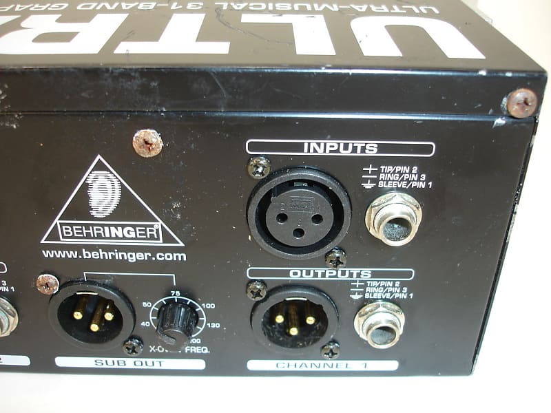 グラフィックイコライザーFBQ3102 Behringer | Product | FBQ3102HD