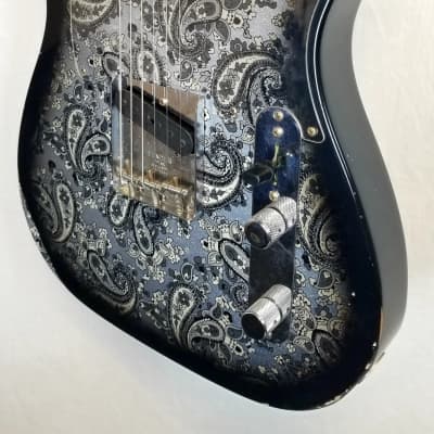 Fender Custom Shop Limited Edition '68 Black Paisley Tele Relic, w/Deluxe HSC 2023 image 4