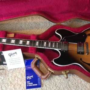 *NEW* Gibson Midtown Custom 2014 Vintage Sunburst Limited Edition image 1