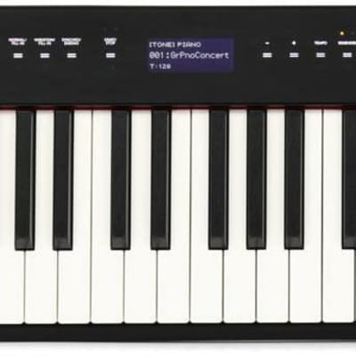 Casio Privia PX-S3100 Portable Digital Piano, with 88 Weighted Keys, 700 Tones, 200 Rhythms, Touch Sensor Controls, Sustain Pedal, Bluetooth, USB, AC Adapter, 16W Speakers, Gloss Black (PX-S3100BK)