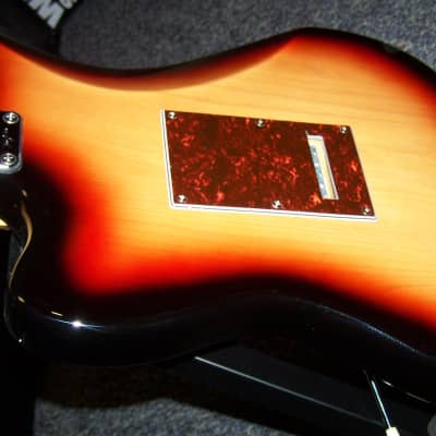 Tagima TW-61 Sunburst  Offset body electric guitar with Fender Tweed gig bag image 10