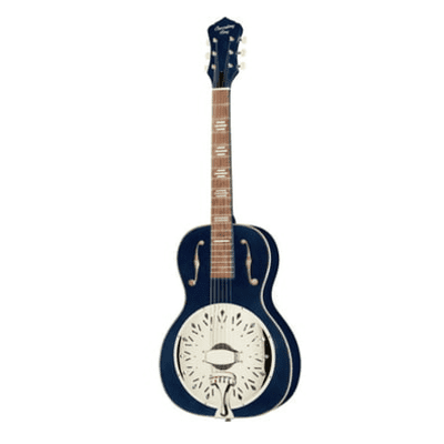 Immagine Recording King RPH-R2-MBL | Series 7 Single 0 Resonator, Matte Blue. New with Full Warranty! - 7