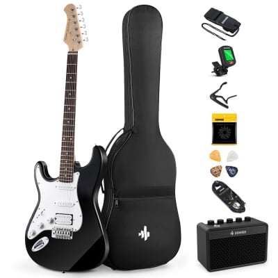 Donner 39 inches Left Handed Electric Guitar DST-100 with Accessories for sale
