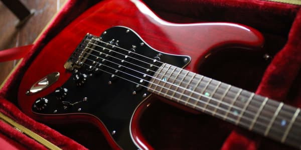 Fujigen History Stratocaster Black Strat SSS Electric Guitar