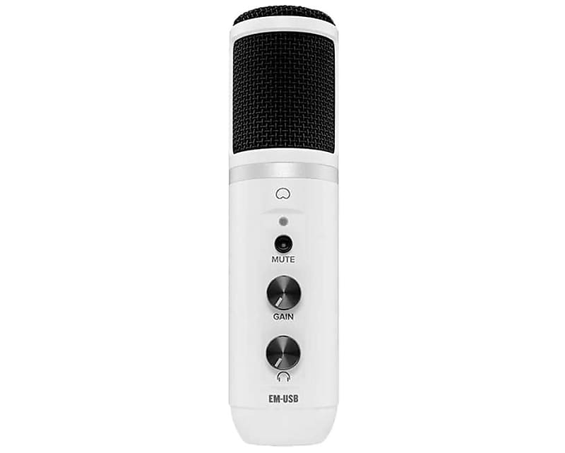 Mackie EleMent EM-USB USB Condenser Microphone Limited Edition White image 1