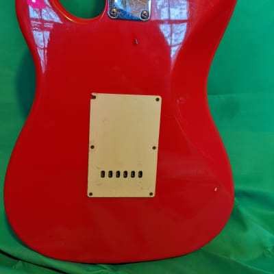 Hondo H77 Super Strat 70s-80s Red | Reverb