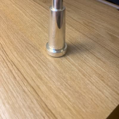 Legends L-BL2S3 Trumpet mouthpiece- heavy blank- hardly used Silver image 1