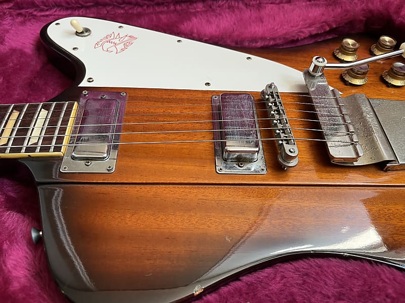 Burny FB-105 1989 Firebird V Vibrola Japan | Reverb