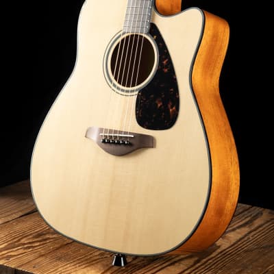 Yamaha FGX800C Acoustic Electric Guitar Natural - Free Shipping image 4