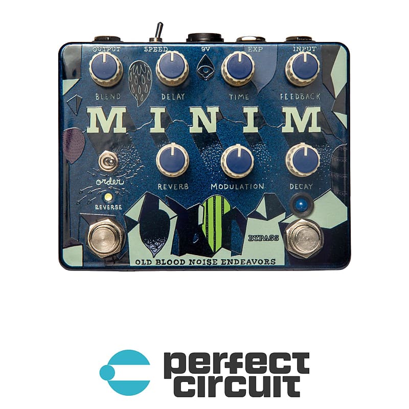 Old Blood Noise Endeavors Minim Delay / Reverb Pedal [DEMO] Reverb