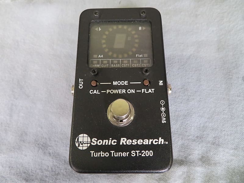 Sonic Research Turbo Tuner ST-200 Tuner Pedal (Jacksonville, FL)