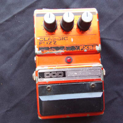 DOD Classic Fuzz FX52 1990s - Orange for sale