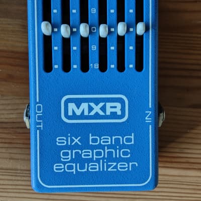 Reverb.com listing, price, conditions, and images for mxr-m109-six-band-eq-black