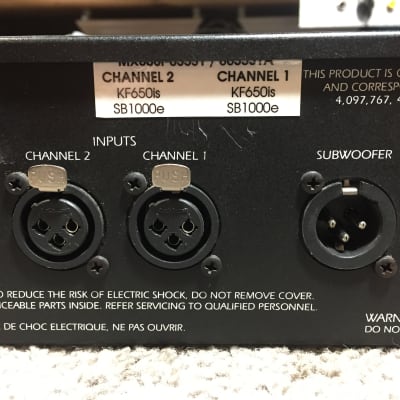 EAW MX800i Electronic Crossover for KF650 and SB1000 | Reverb