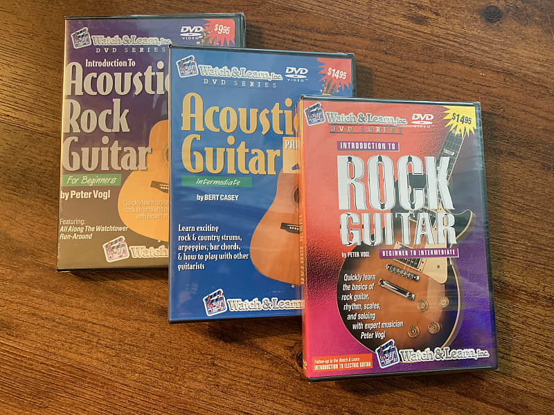 GUITAR LESSON Vol.2 & 3 DVDセット 3 DVD Guitar Lesson set | Reverb
