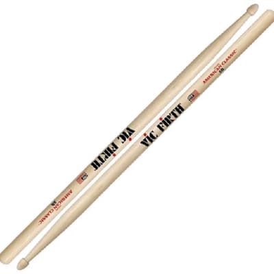 Vic Firth American Classics 5B Wood Tip Drum Sticks image 2
