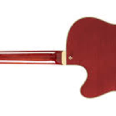 D'Angelico Excel 59 Hollowbody Guitar, Ebony Fretboard, Single Cutaway, Viola, DAE59VIOGT, New, Free Shipping image 21