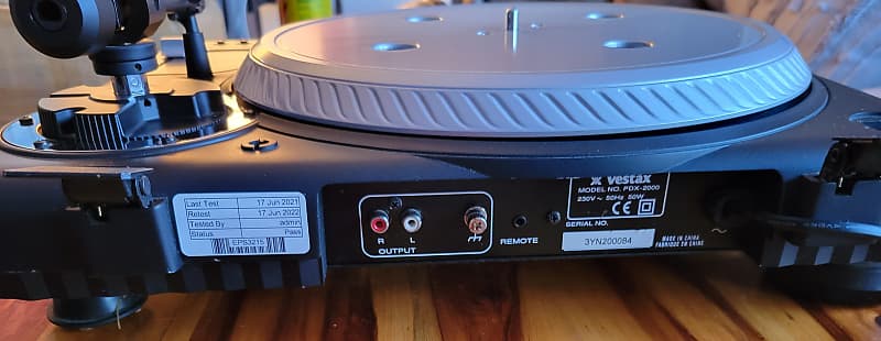 Vestax PDX 2000 Black | Reverb