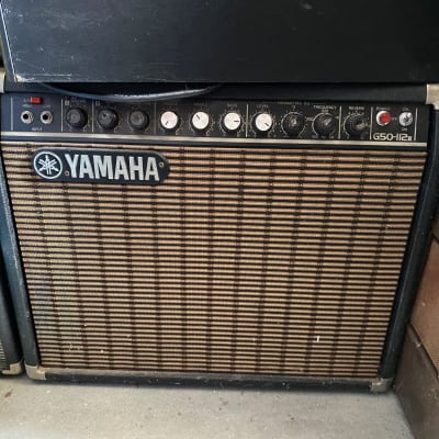 Yamaha G50-112II 2-Channel 50-Watt 1x12" Guitar Combo 1980 - 1985 - Black