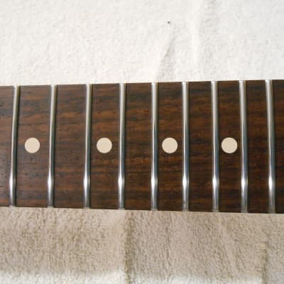 Warmoth Vortex Roasted Maple / Rosewood Electric Guitar Neck, RH, Stainless Steel 6150 Frets, Wolfgang Neck Profile image 18