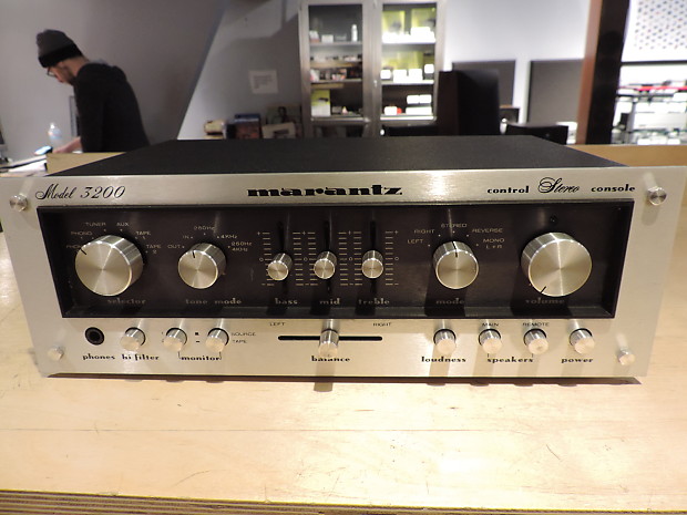 Marantz Model 3200 Preamp - Stereo Control Console | Reverb