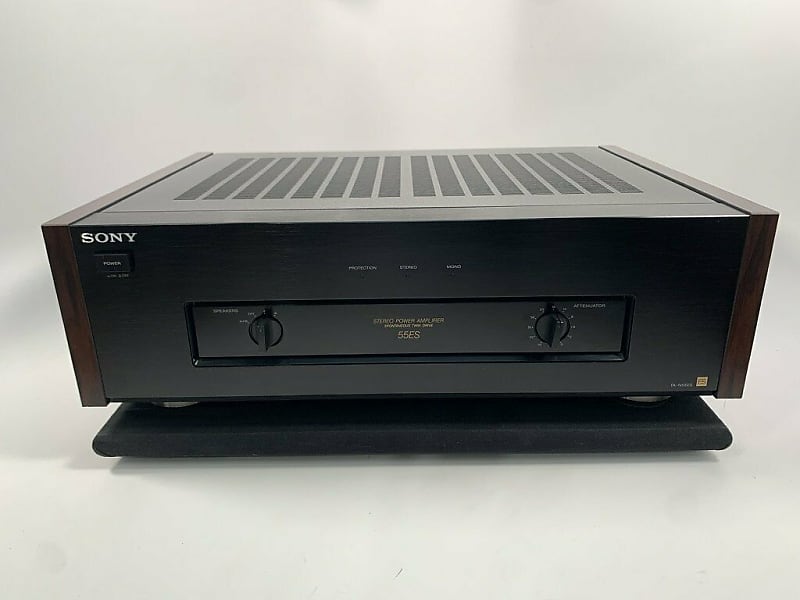 Sony TA-N55ES Amplifier 1990 Black image 1