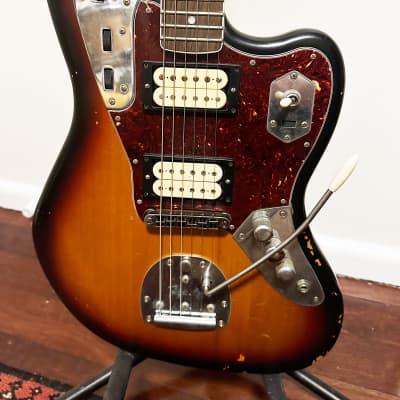 Fender Kurt Cobain Road Worn Jaguar 2012  - 3-Color Sunburst for sale