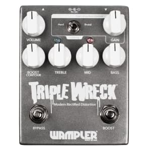 Wampler Triple Wreck Distortion Pedal | Reverb