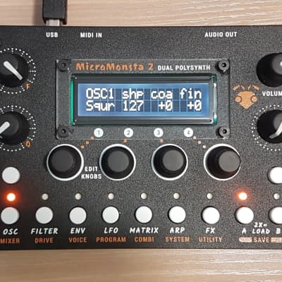 Audiothingies MicroMonsta 2 - Dual Polyphonic Synthesizer | Reverb UK