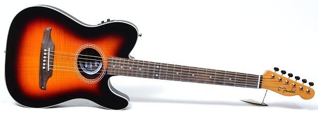 Fender telecoustic acoustic electric guitar cheap
