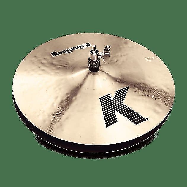 Zildjian K0909 14" K Zildjian Mastersound Hi-Hat (Pair) Cymbals w/ Video Link image 1