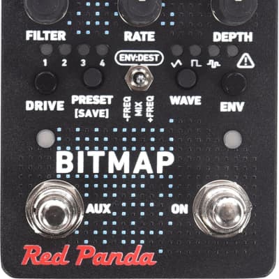Red Panda Bitmap V2 Bitcrusher Effects Pedal image 1