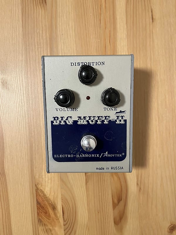 Electro-Harmonix - Sovtek - Big Muff Pi V7A [Civil War] 1990s - Blue