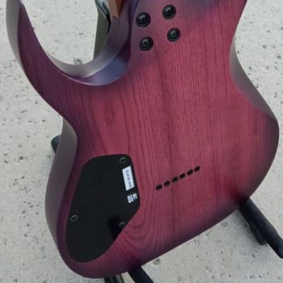 Solar Guitars AB1.6HTPB 2022 - Trans Purple Burst Matte image 6