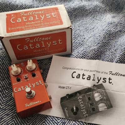 Fulltone Catalyst CT-1 Fuzz/Boost Pedal USA | Reverb