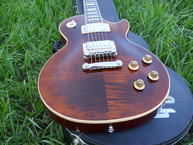 2004年製 50s Gibson レスポールスタンダード Root Beer 2004 Gibson Les Paul Standard Plus Root Beer Flame Top