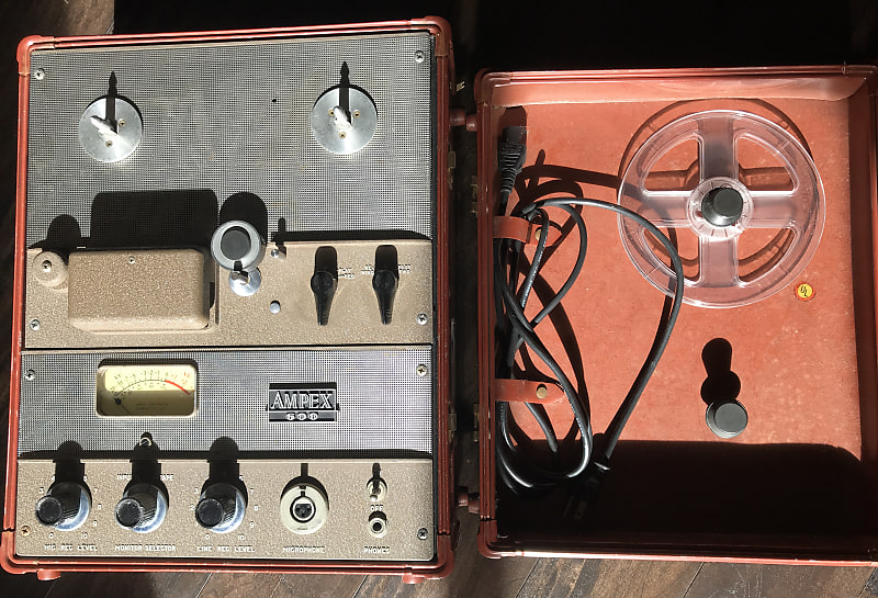 Ampex 600 1950's Reel to Reel Tape Recorder image 1